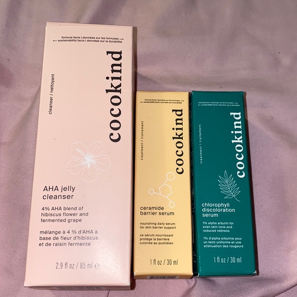 cocokind Skincare Cocokind Set Jelly Cleanser Ceramide Serum